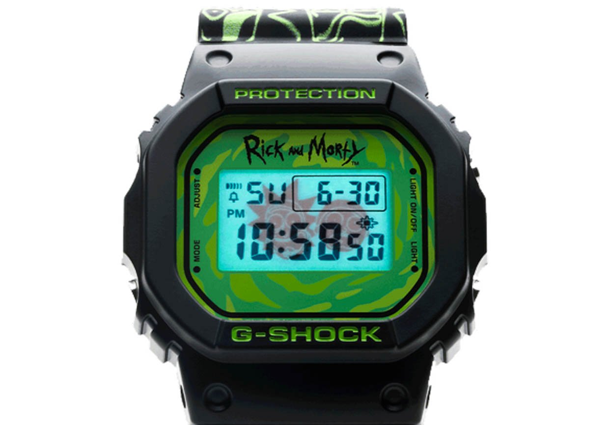 G-SHOCK x Rick and Morty Watch