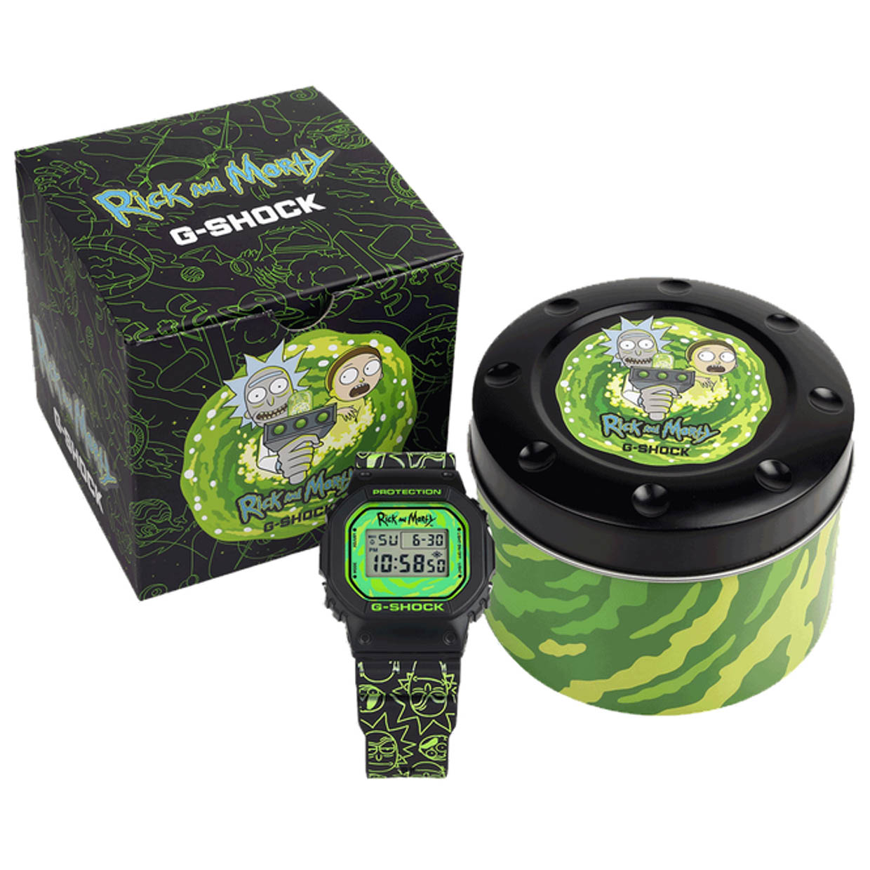 G-SHOCK x Rick and Morty Watch