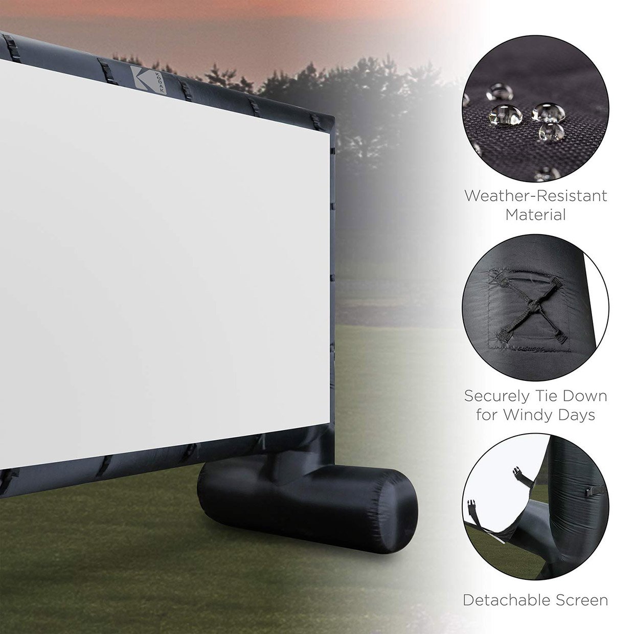 Inflatable Outdoor Projection Screen