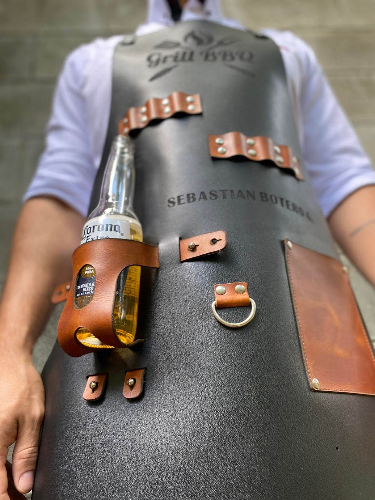 Personalized Leather Chef’s Aprons