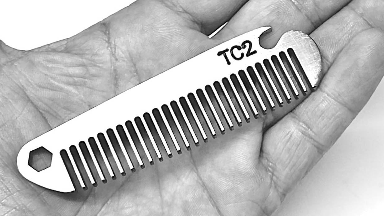 Ti-COMB2 Titanium Comb Multitool