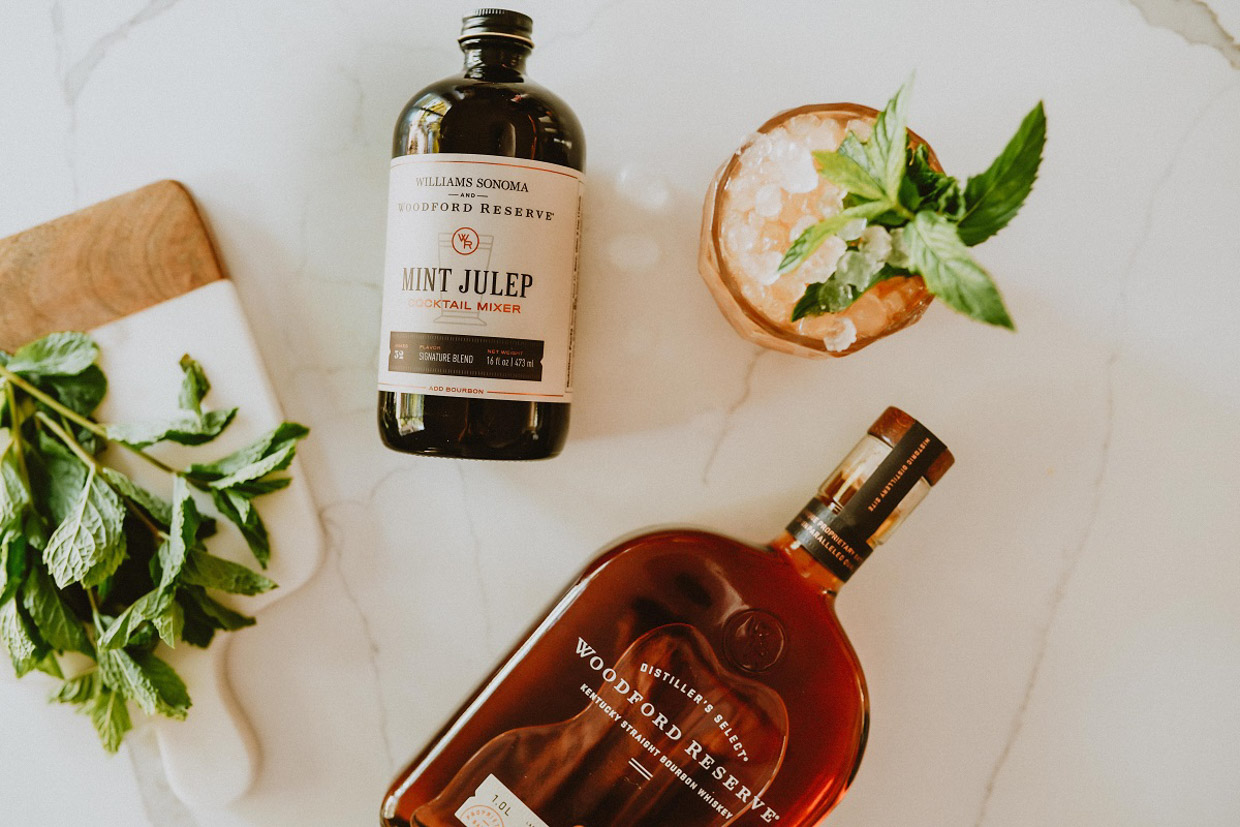 Woodford Reserve x Williams Sonoma Cocktail Mixers