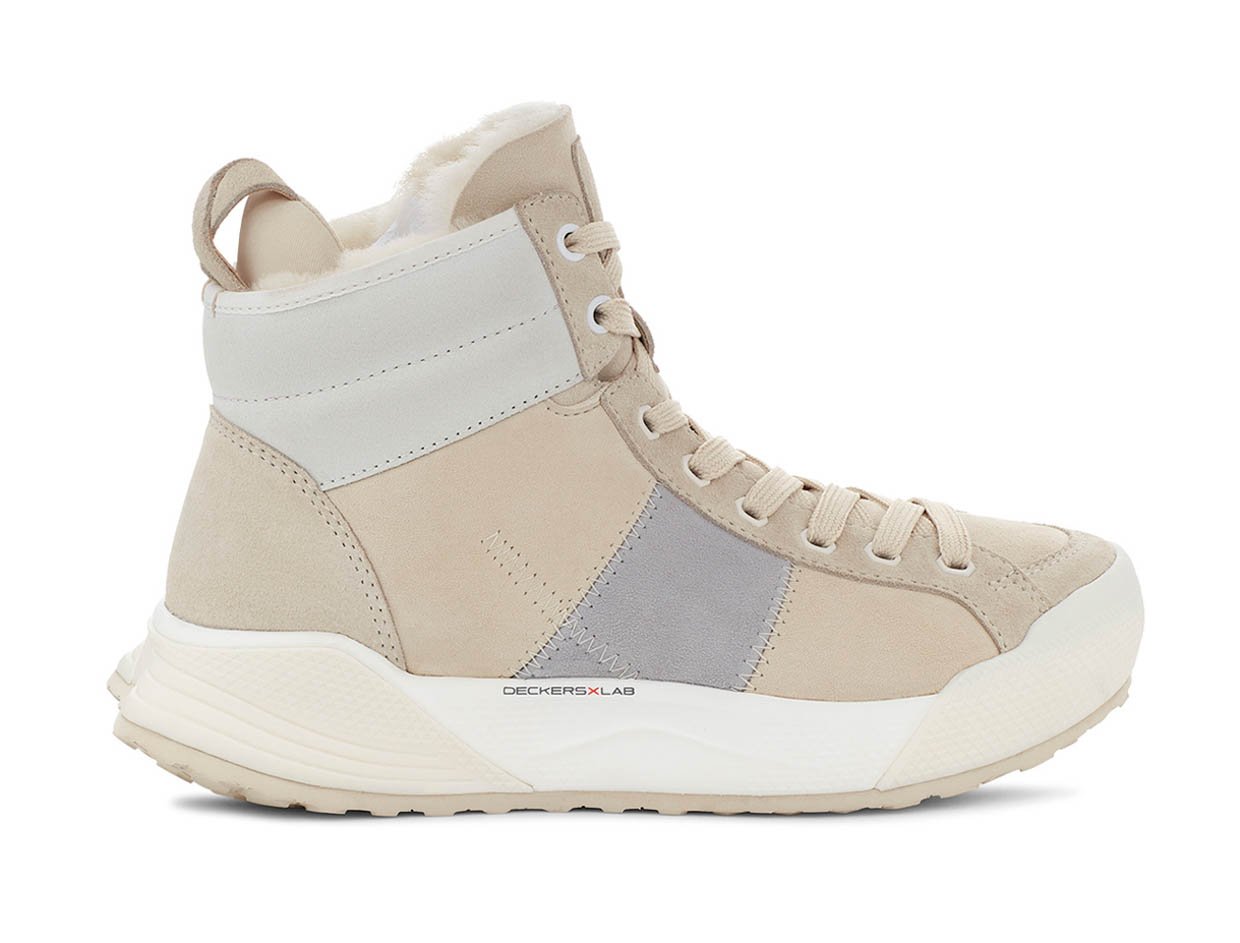 Deckers X Lab X-Scape SPSK Mid Hightops Are Warm and Cozy Sneakers