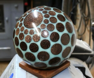 Turning an End-Grain Sphere