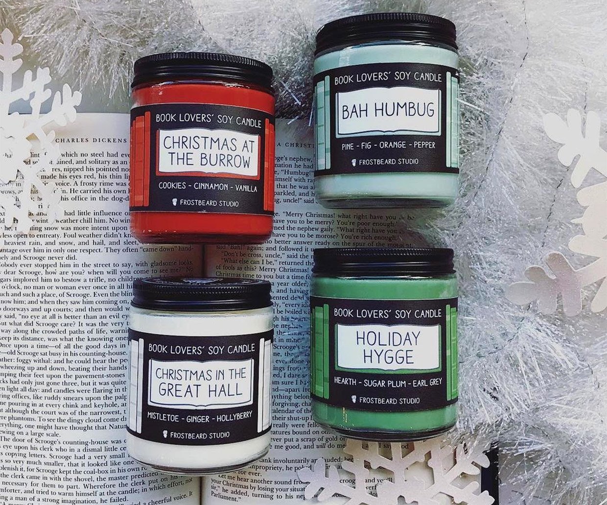 Frostbeard Holiday Candles