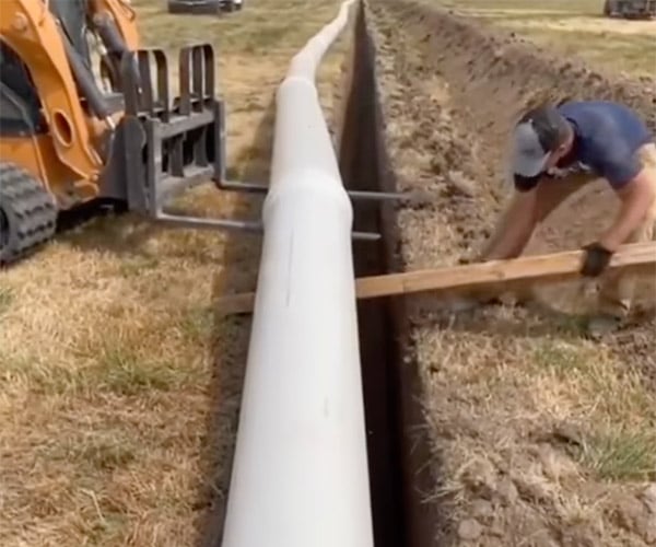 How to Lay Pipe Quickly