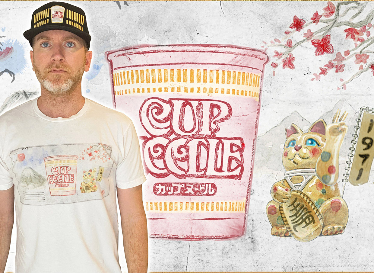 Cup Noodles 70s and 80s T-Shirts