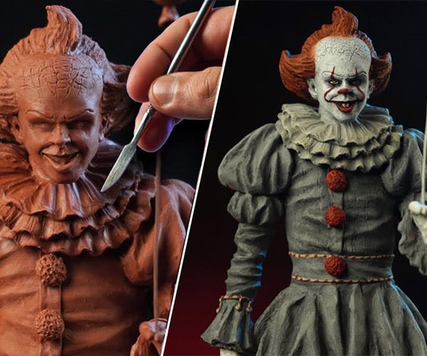 Sculpting Pennywise