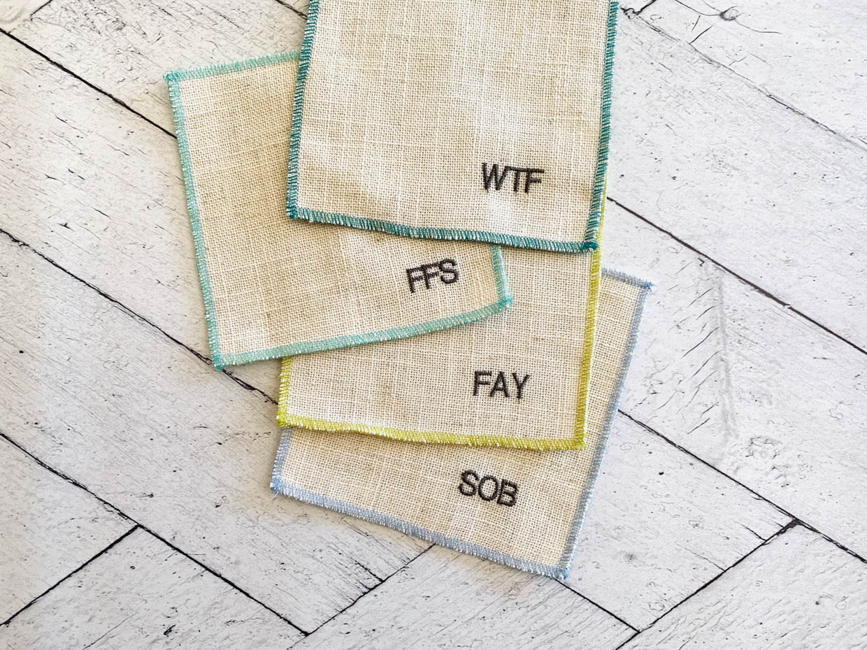 Sweary Cocktail Coasters