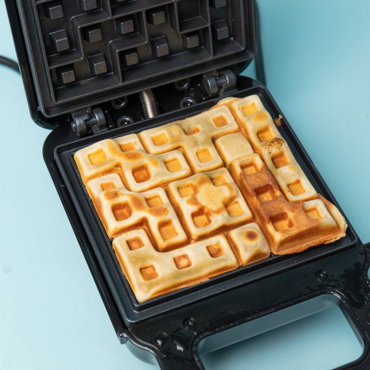 Tetris Waffle Iron