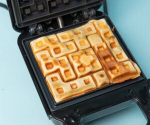 Tetris Waffle Iron