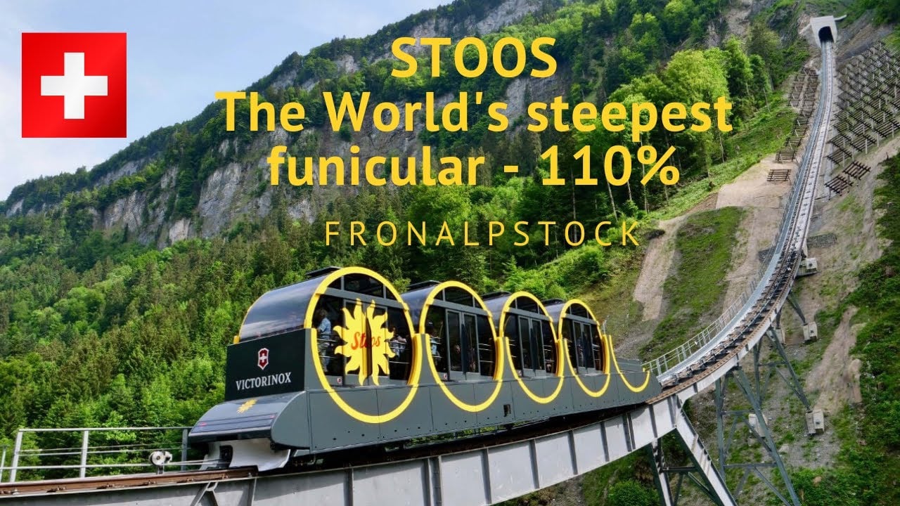 What is a funicular railway?