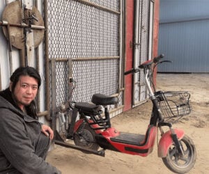 Electric Scooter Auto Gate