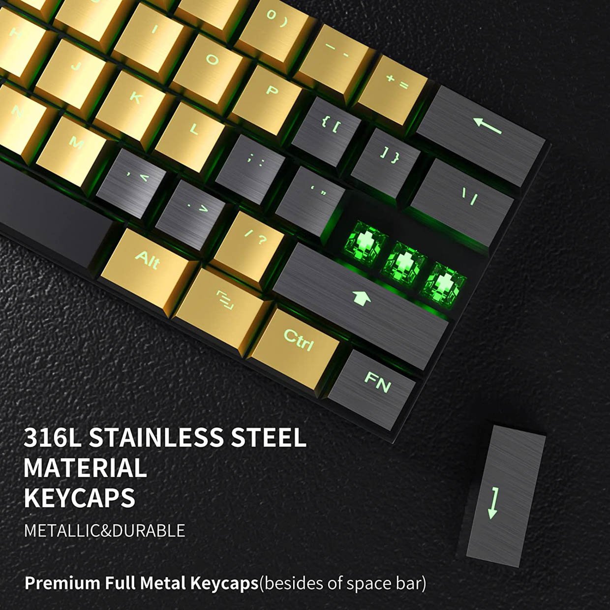 Hallsen Full Metal Keyboard