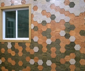 Making a Plywood Hexagon Wall