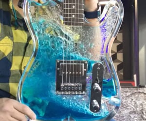 Liquid-Filled Guitar