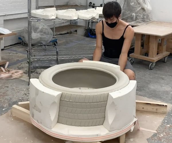 Casting a Porcelain Tire