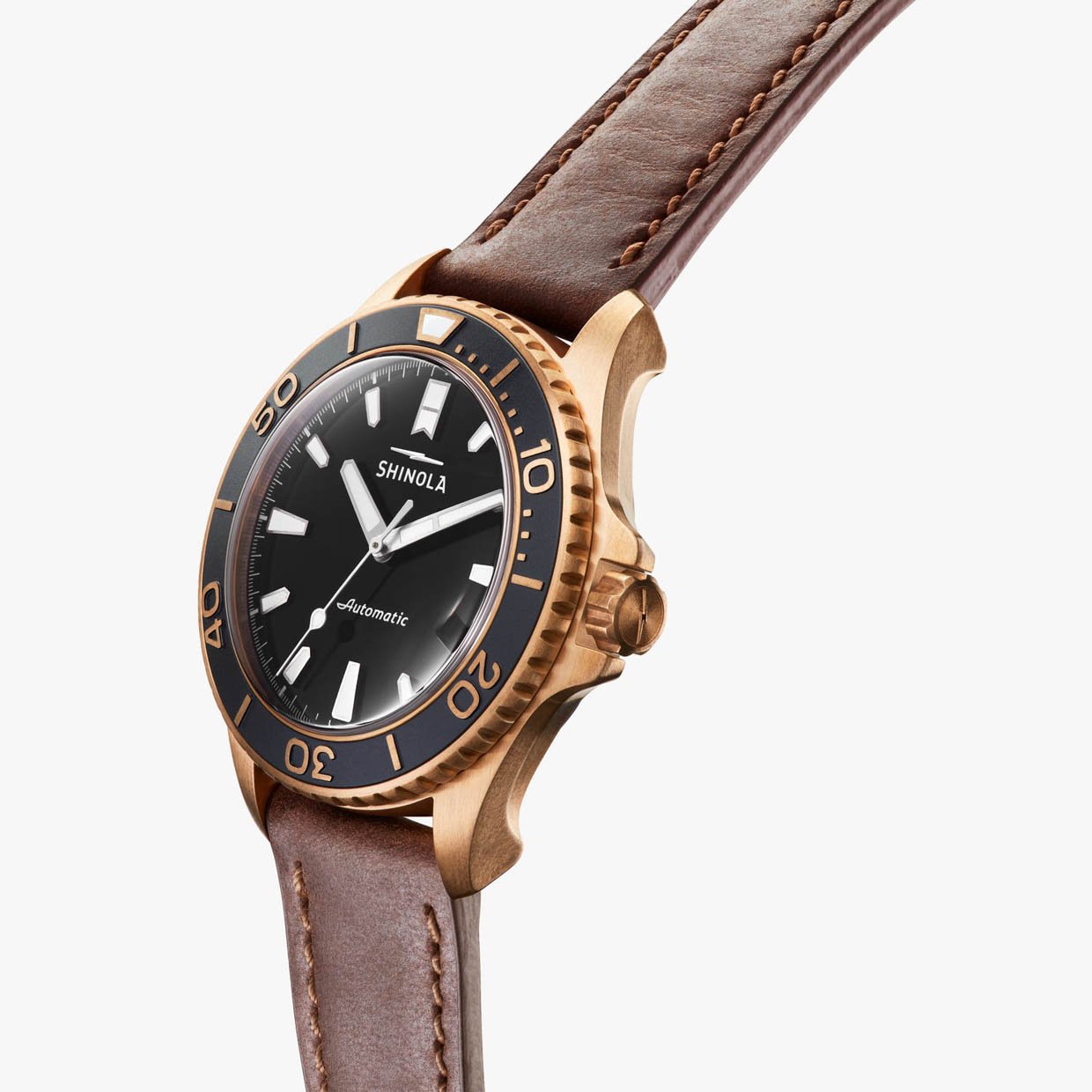 Shinola Bronze Monster Watch