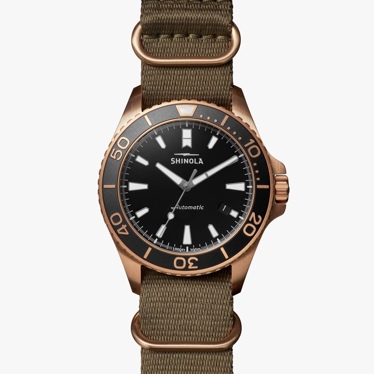 Shinola Bronze Monster Watch