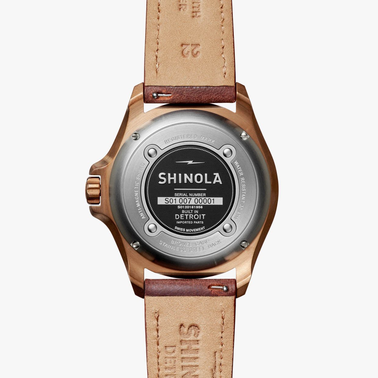 Shinola Bronze Monster Watch