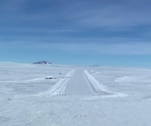 Landing a Jumbo Jet in Antarctica