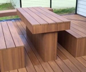Phantom Deck Table + Benches