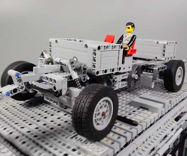 LEGO Car Suspension Tester