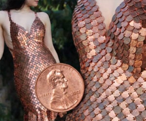 Making a Dress from Pennies