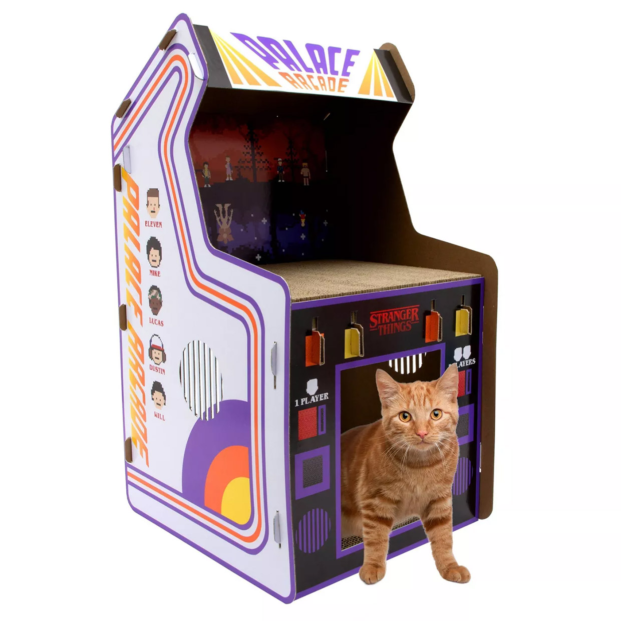Stranger Things Arcade Machine Cat House
