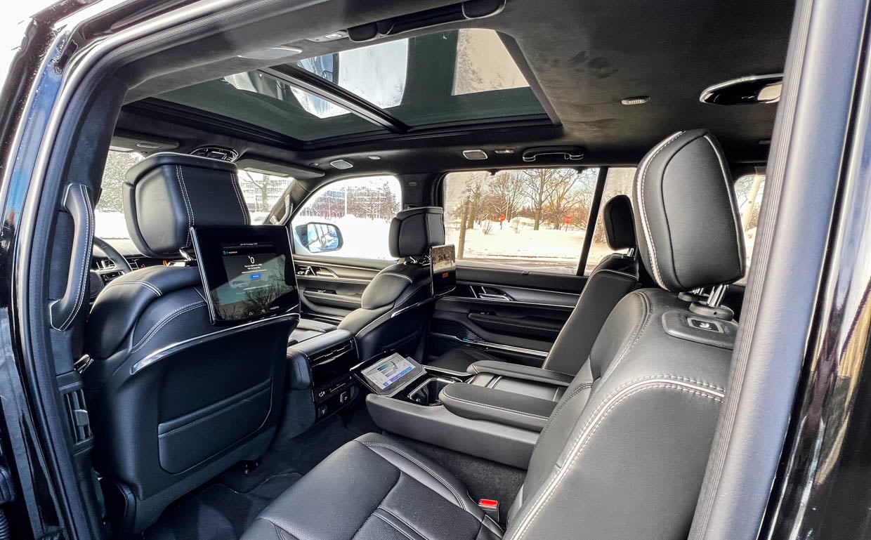 2022 Grand Wagoneer Obsidian Review A Luxury Living Room on Wheels