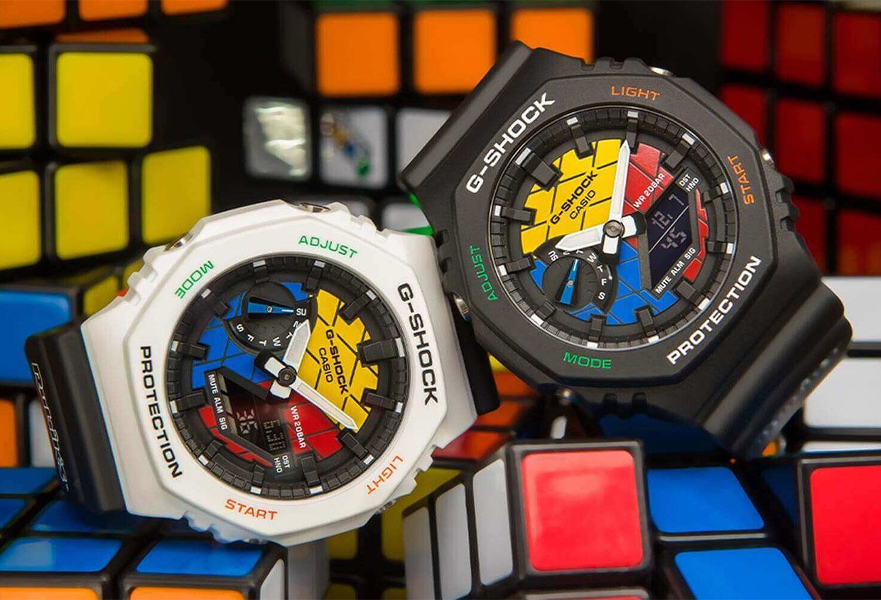 G-SHOCK x Rubik’s Cube Watch