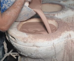 How Toilets Are Made by Hand