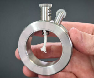Making a See-through Steel Lighter