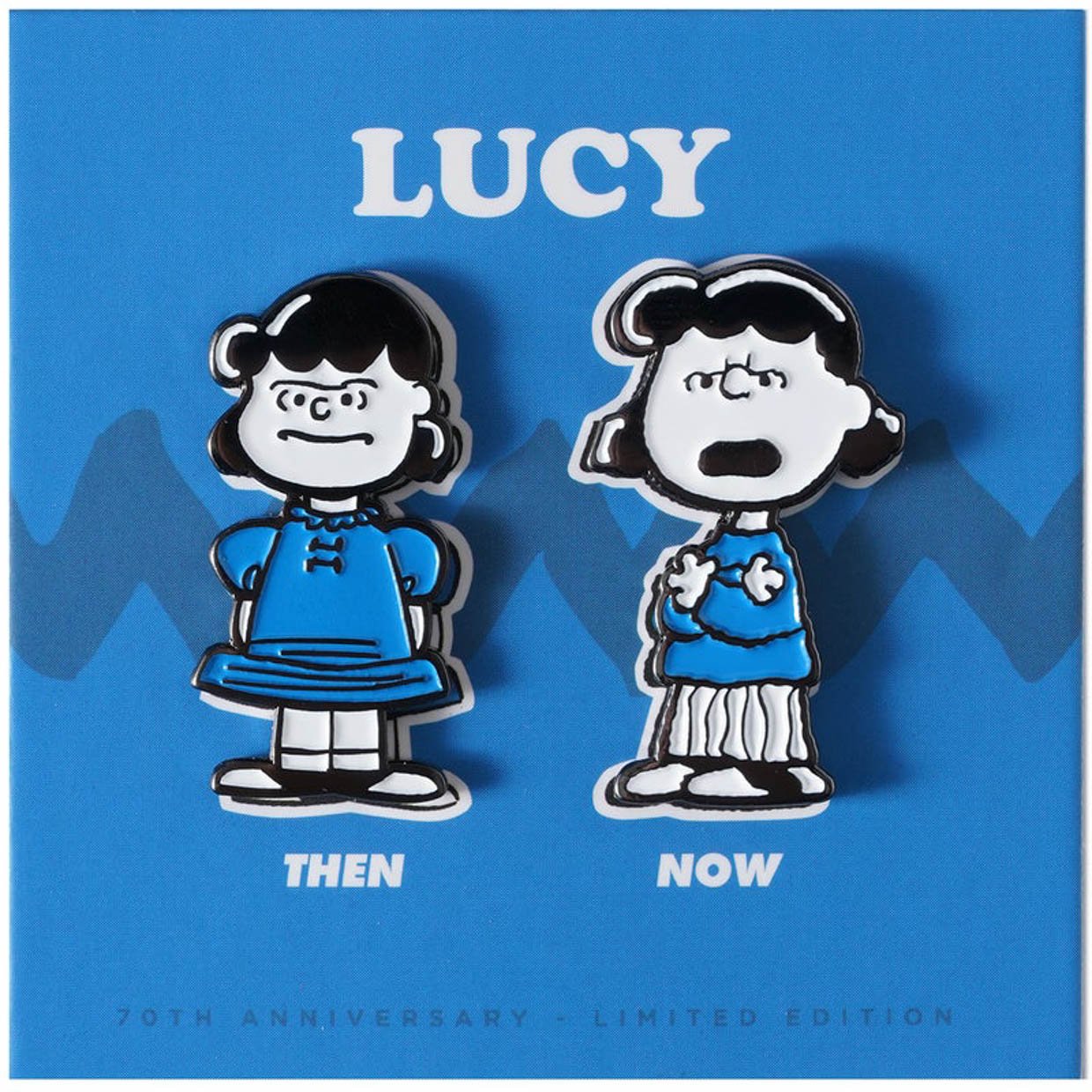 Peanuts Then and Now Pins