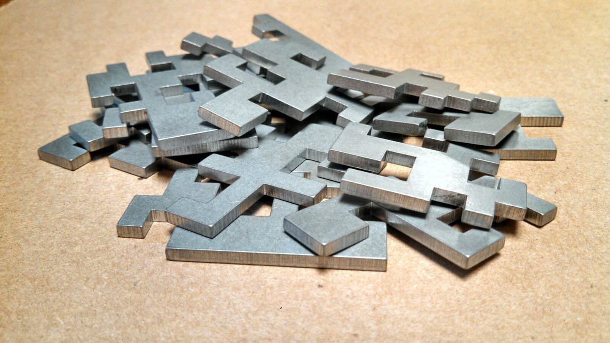 Stainless Steel Jigsaw Puzzle