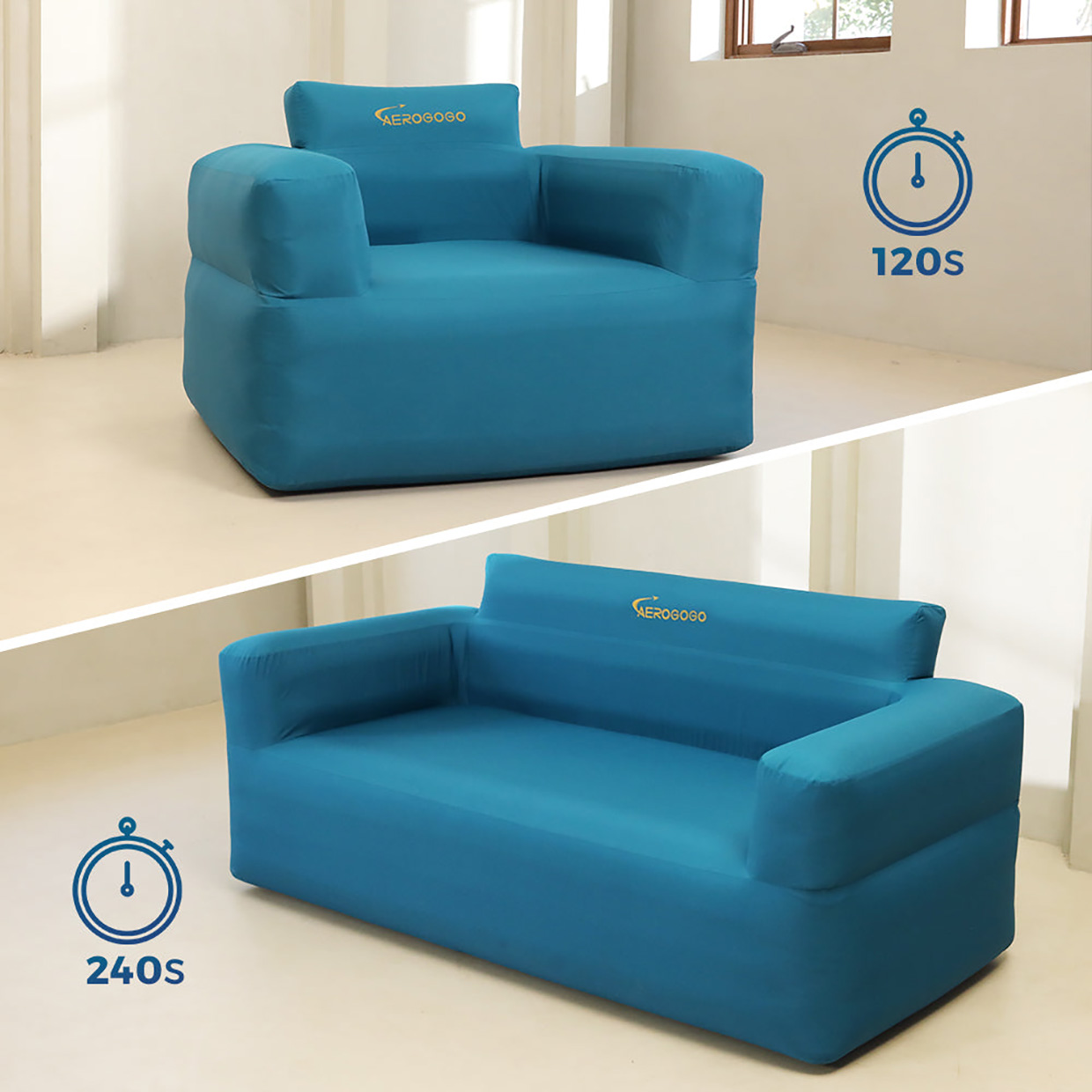 Aerogogo Self-inflating Furniture