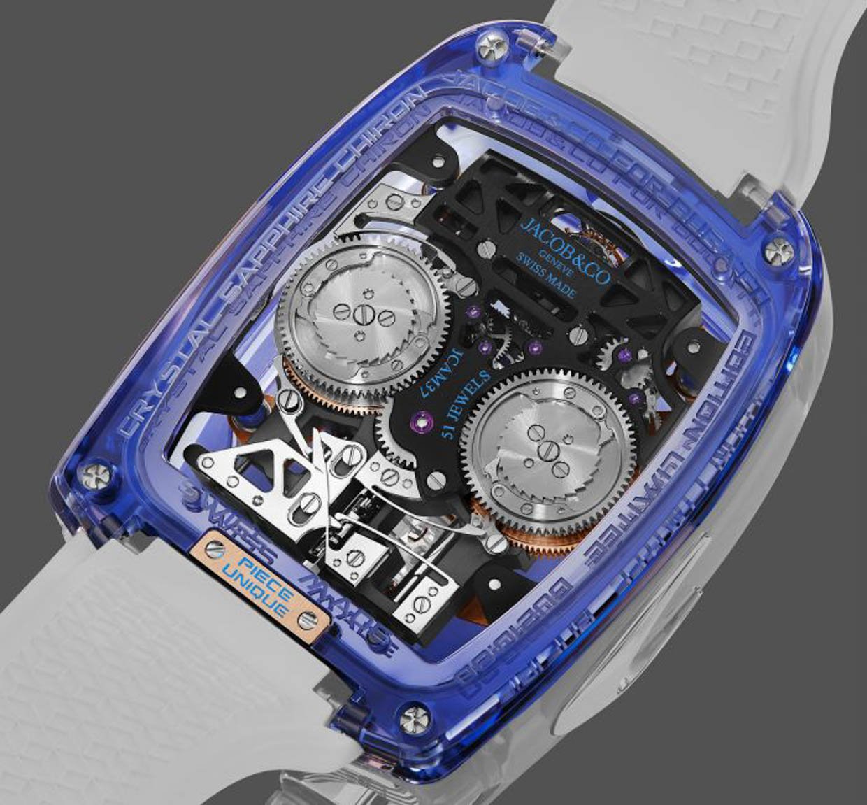 Bugatti Chiron Blue Sapphire Crystal Watch