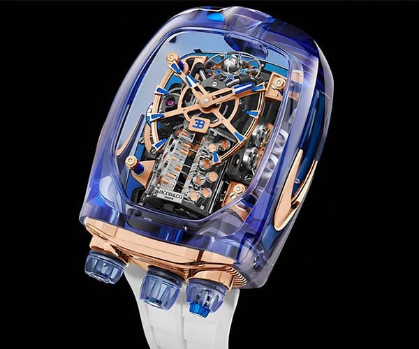 Bugatti Chiron Blue Sapphire Crystal Watch