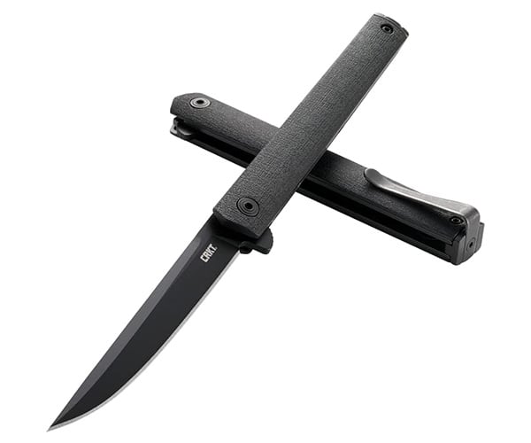 CRKT CEO Blackout EDC Folding Pocket Knife