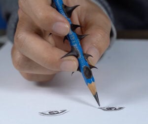 Drawing with a Thorny Pencil