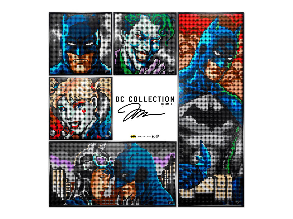 5D Diamond Painting Lego Movie Batman and Joker Kit