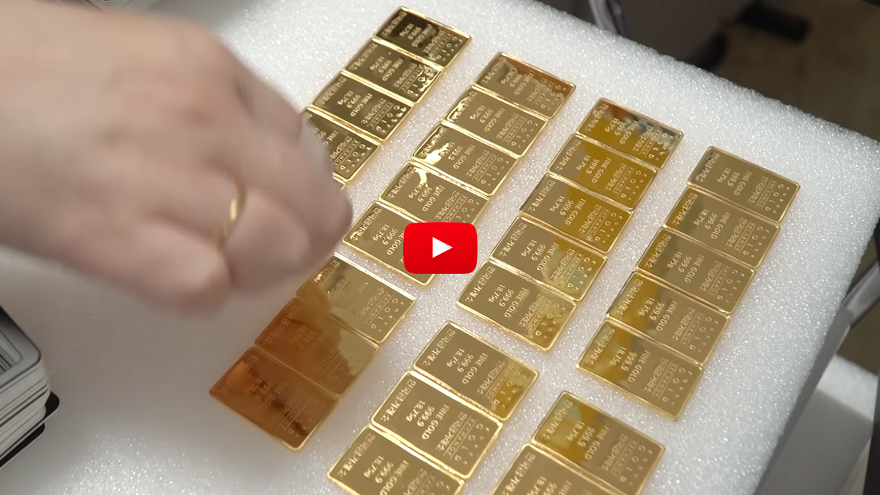 Making Mini Gold Bars