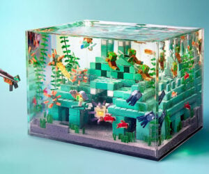 Tiny Minecraft Ocean Diorama