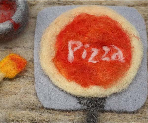Cooking a Wool Pizza