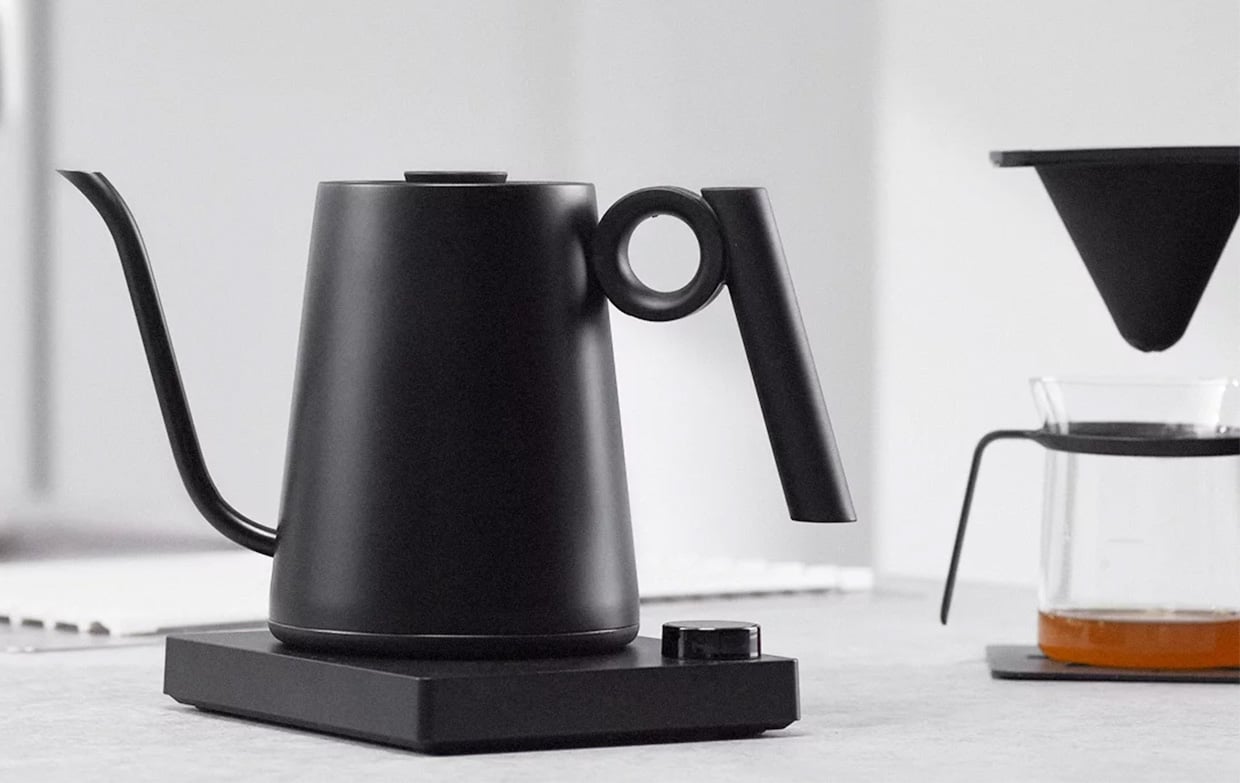 O-Kettle + Shadow Kettle Electric Pour-over Kettles