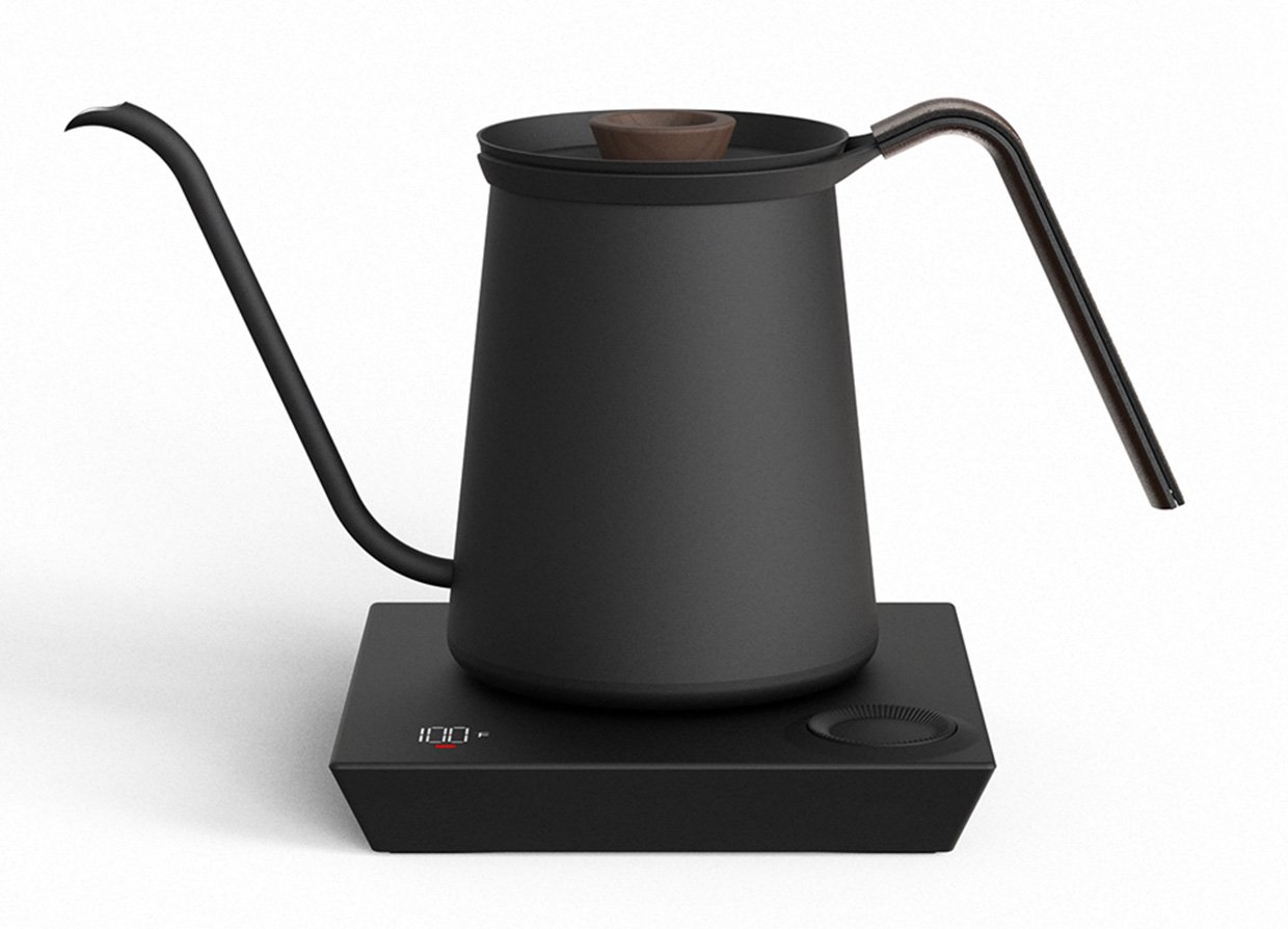 O-Kettle + Shadow Kettle Electric Pour-over Kettles