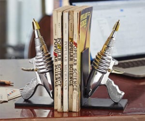 Raygun Bookends