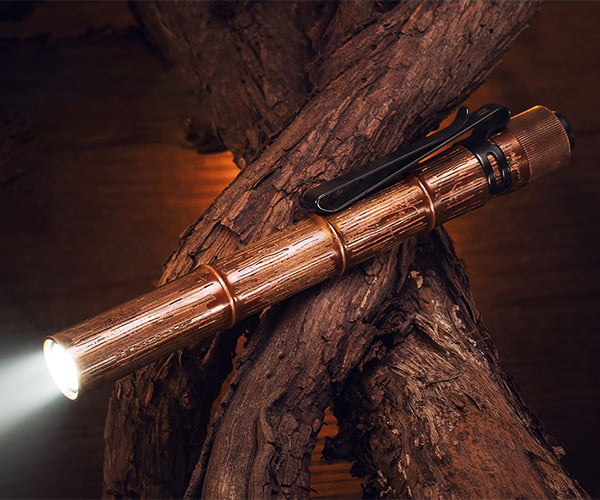 Olight i3T Plus Ancient Bamboo Flashlight