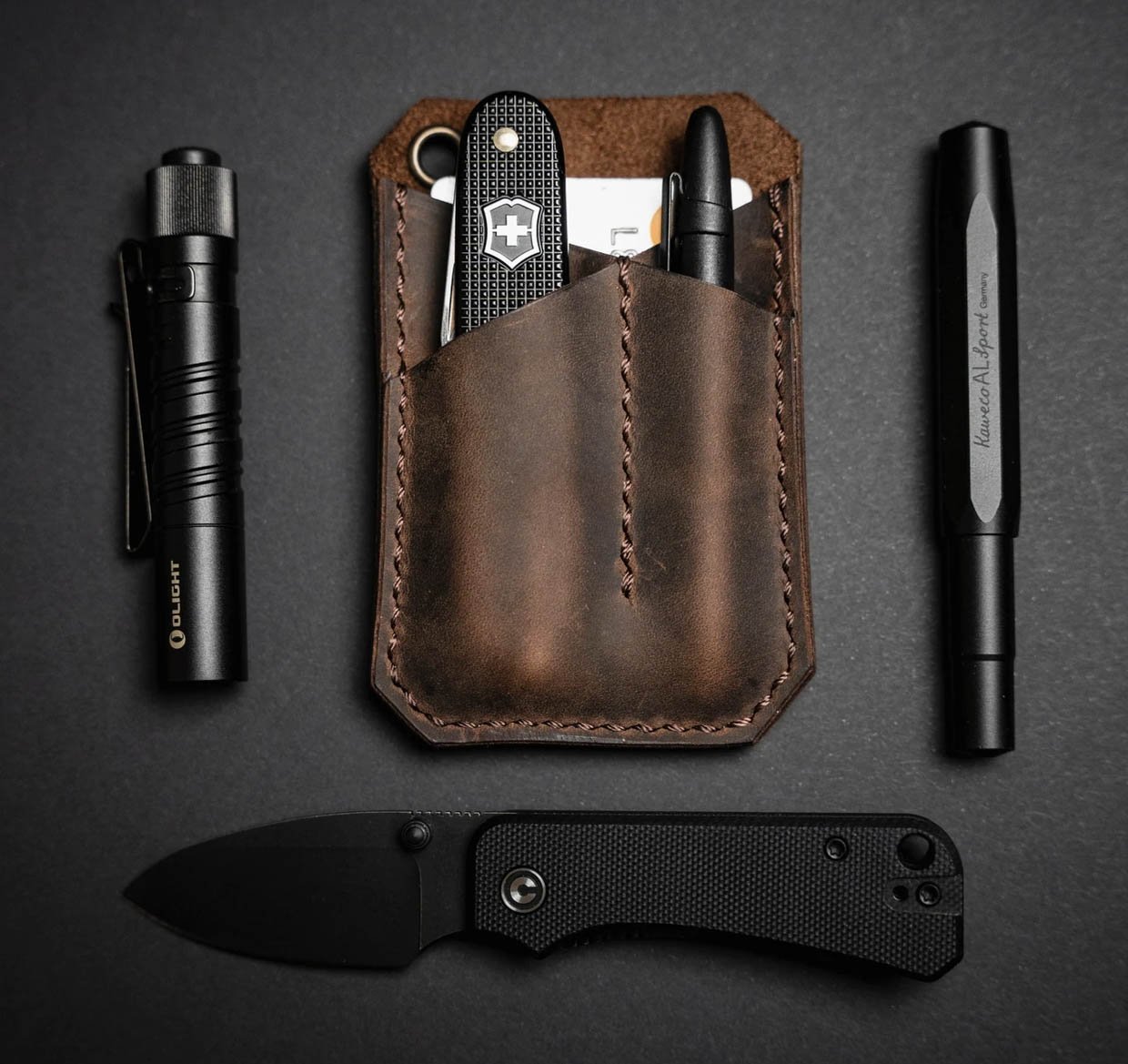 X. Leather EDC Caddy