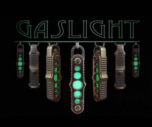 Gaslight Glowing Key Fob
